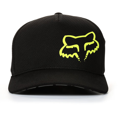 Fox Grav Flexfit Hat - Black