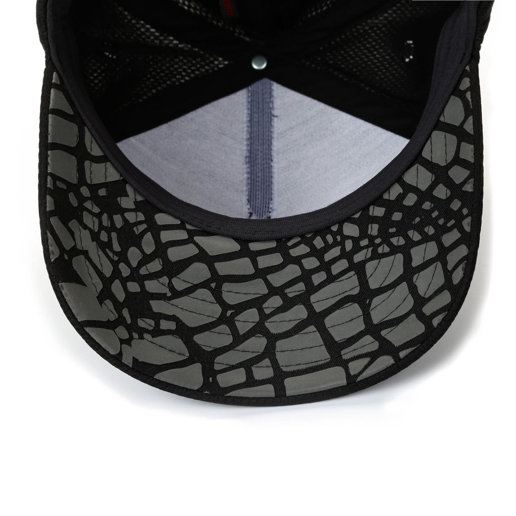 Fox Grav Flexfit Hat - Black