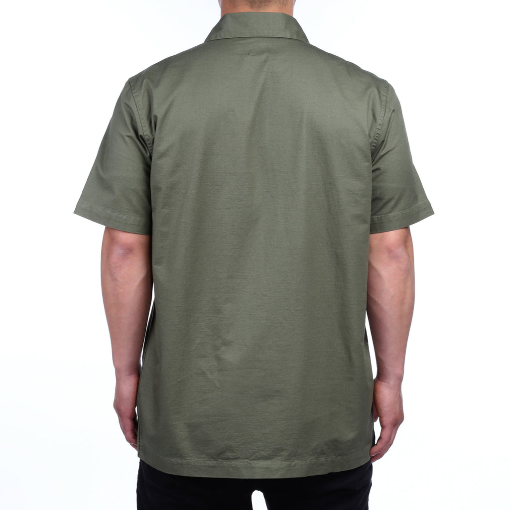 Obey Mission Military S/S Woven - Light Army