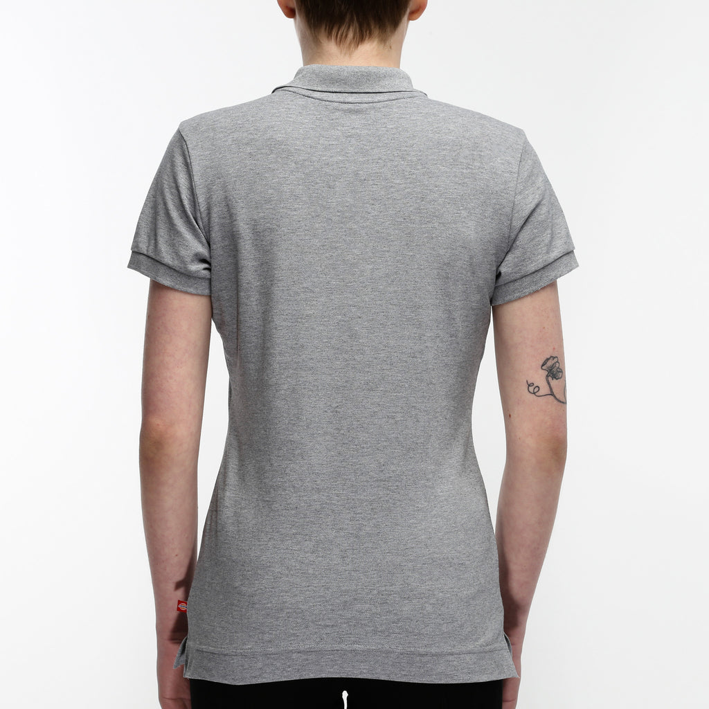 Dickies Womens Short Sleeve Polo - Heather Grey