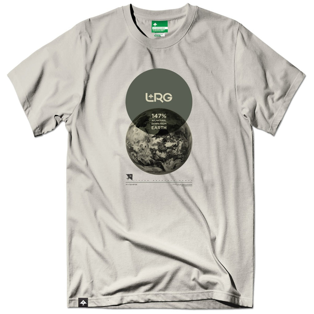 LRG 147% EARTH TEE OFF WHITE