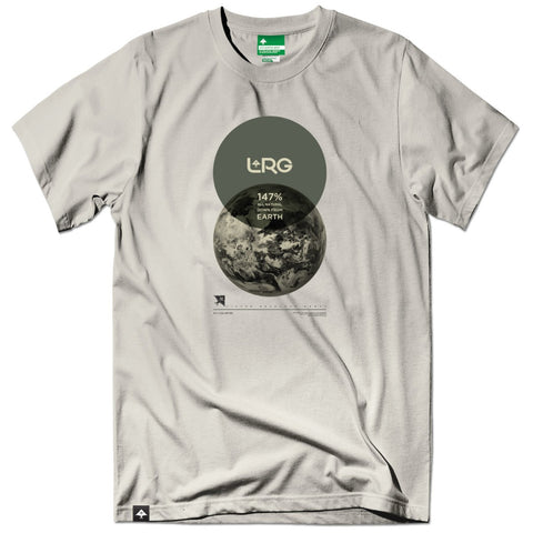 LRG 147% EARTH TEE OFF WHITE