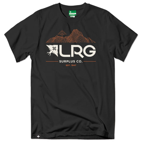 LRG SURPLUS CO TEE BLACK