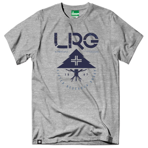LRG TIGER TREE TEE ASH HEATHER