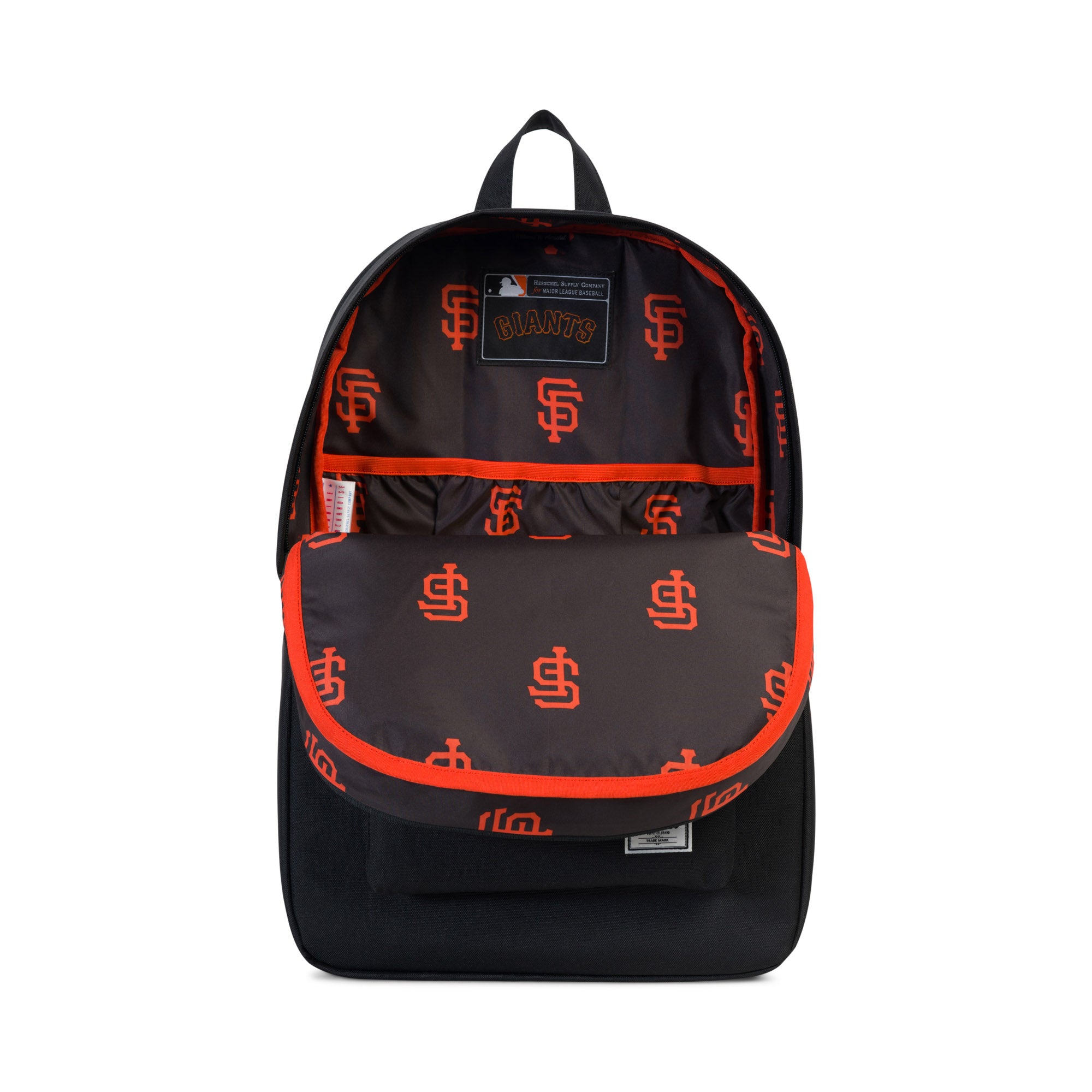 Herschel x MLB San Francisco Giants Heritage Backpack - Black - New Star Herschel x MLB San Francisco Giants Heritage Backpack - Black - New Star