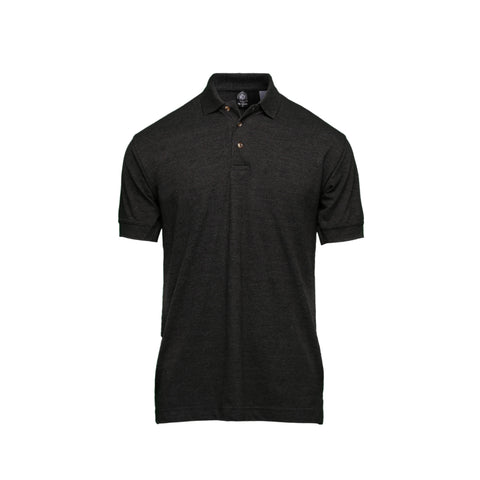 Hoi Polo Shirt - Heather Charcoal