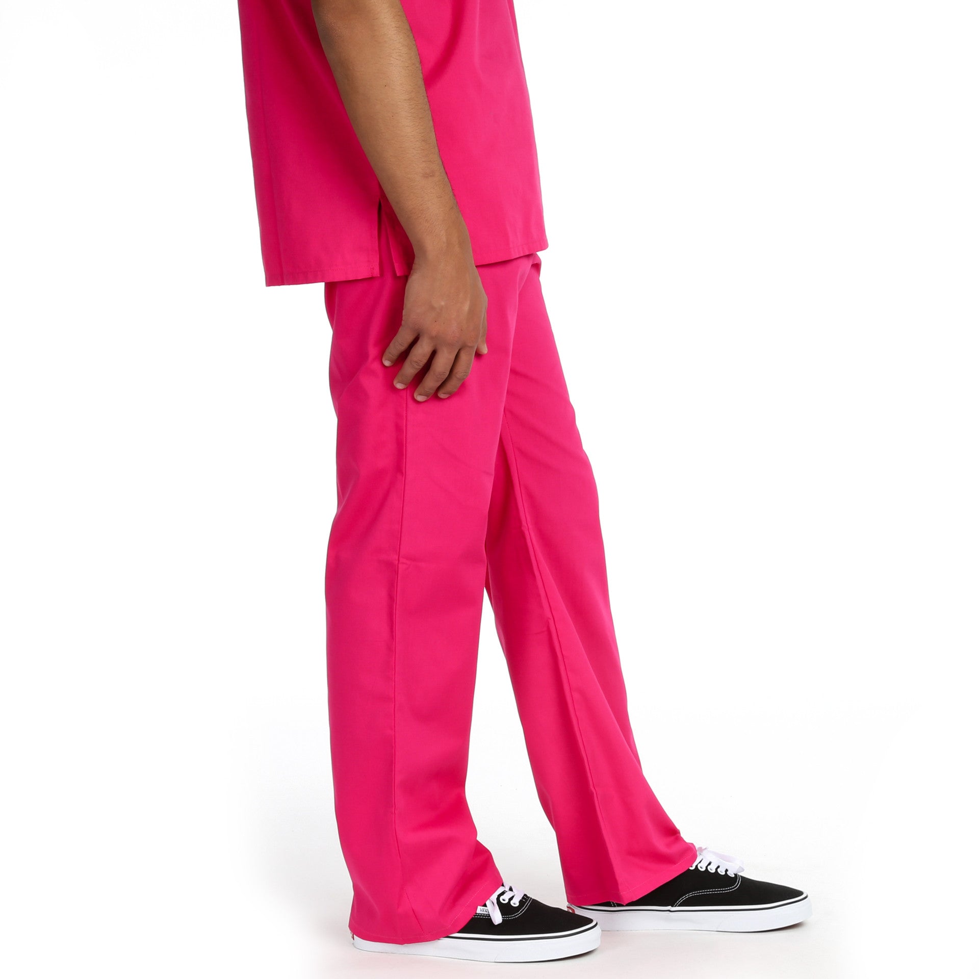 Dickies Unisex Drawstring Scrub Pant - Hot Pink