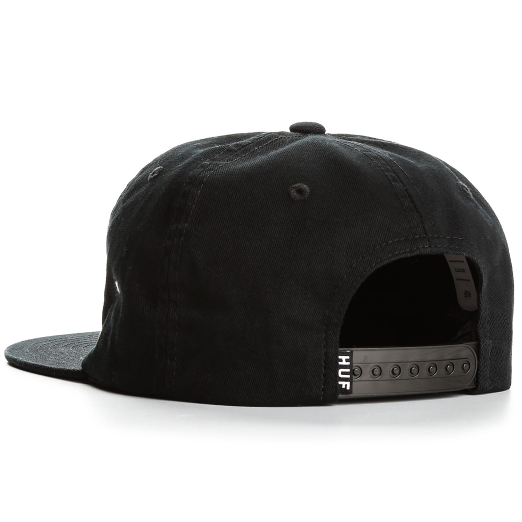 HUF Wash TT Snapback - Black