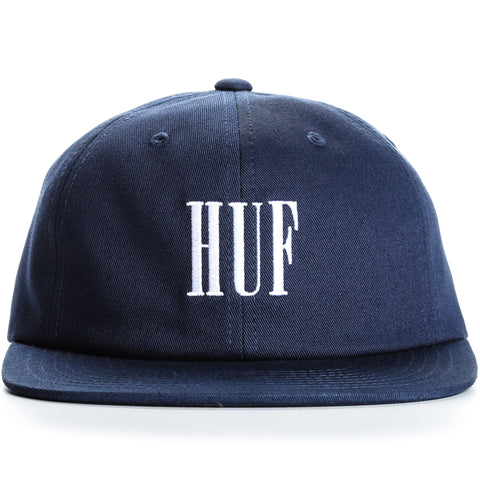 HUF Marka 6 Panel Hat - Navy