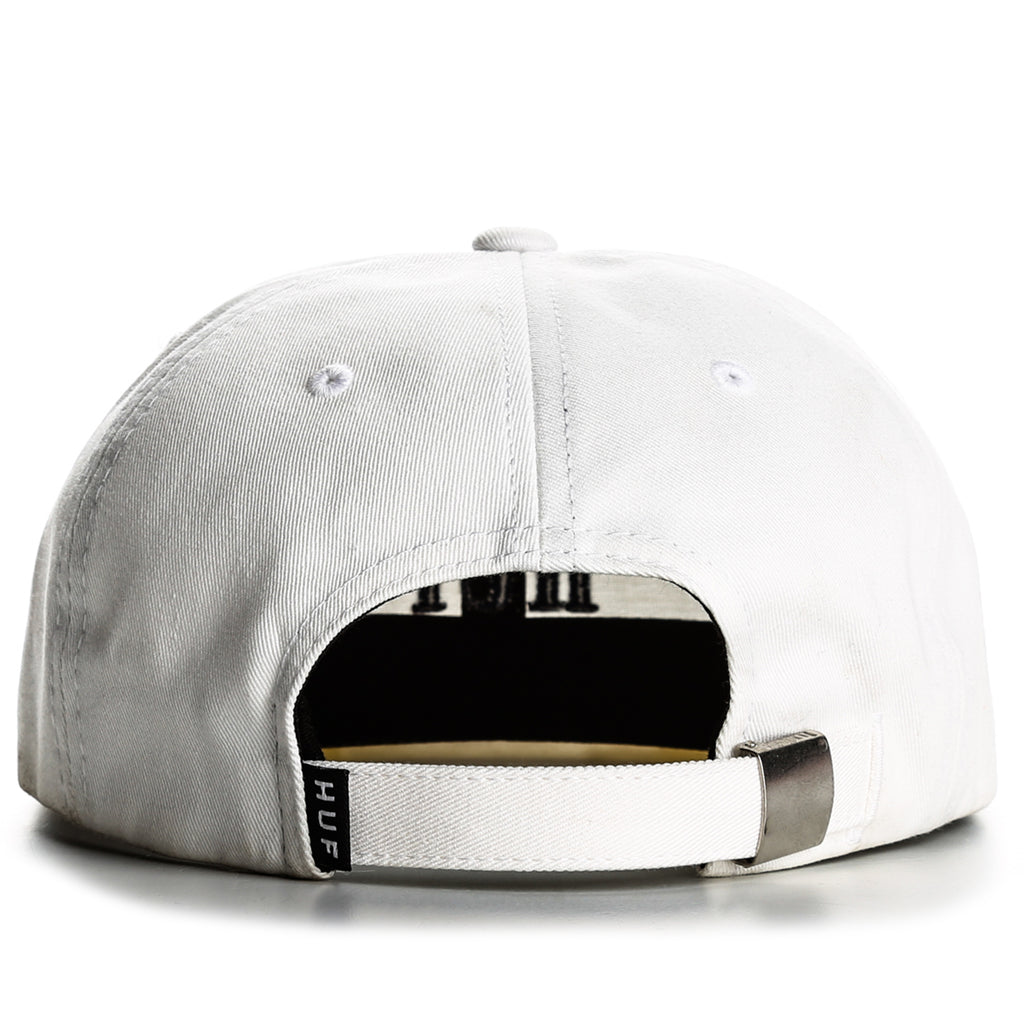 HUF Marka 6 Panel Hat - White