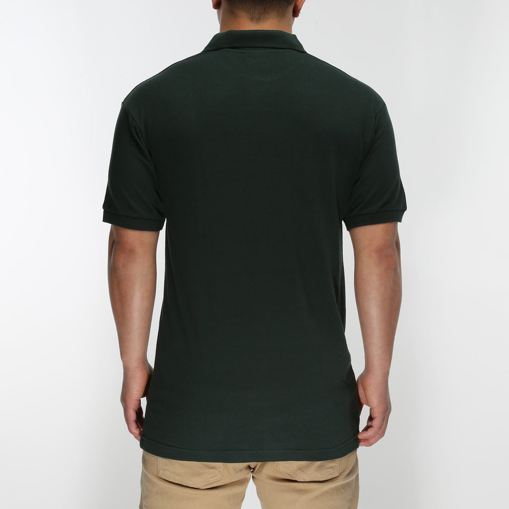 Dickies Adult Short Sleeve Polo Shirt - Hunter Green