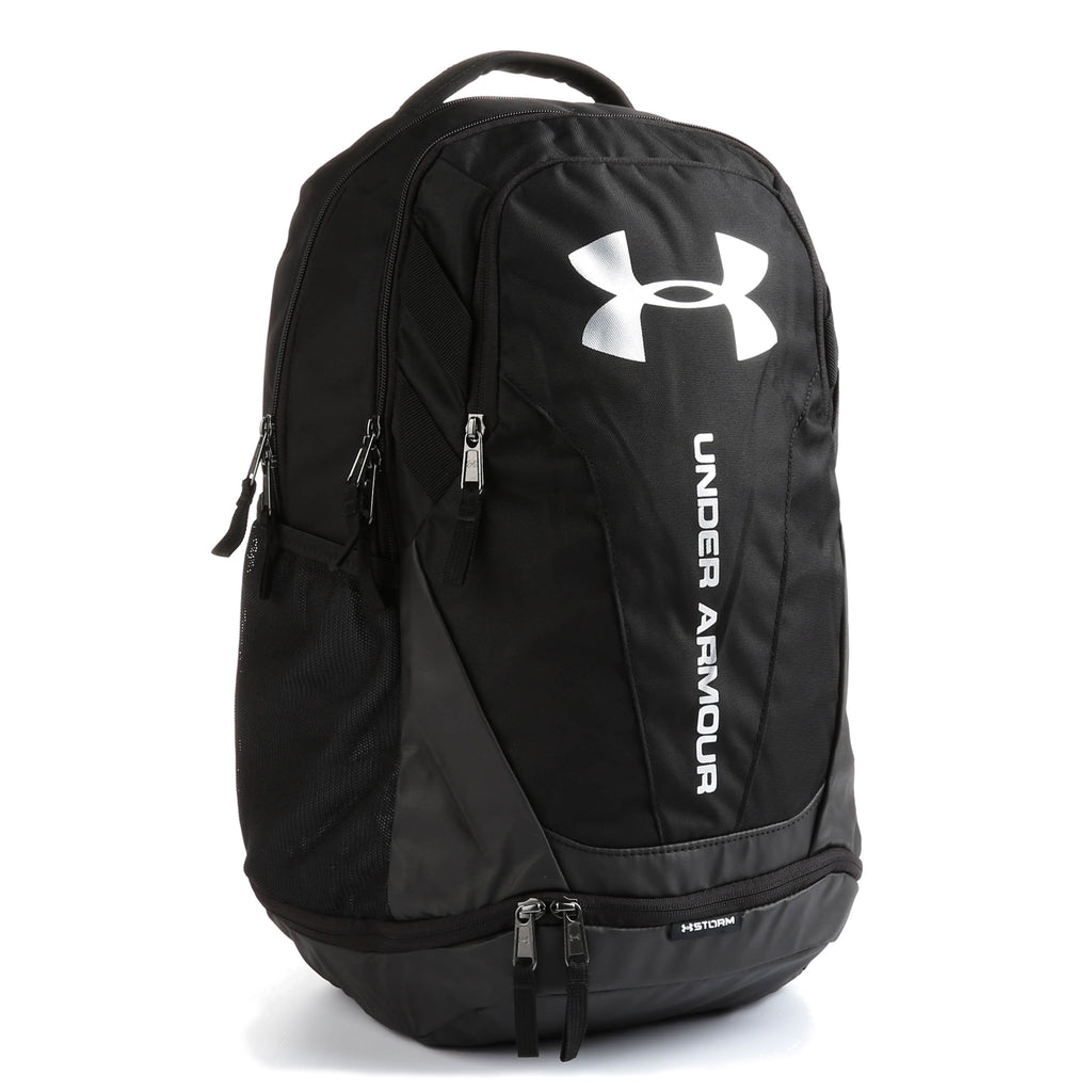 Under armour hustle 3.0 backpack black top