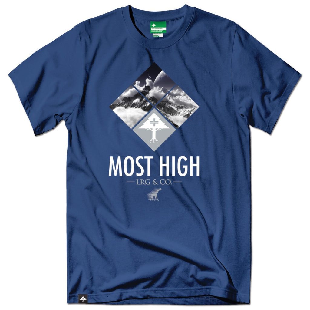 LRG MOST HIGH TEE GIBSON BLUE