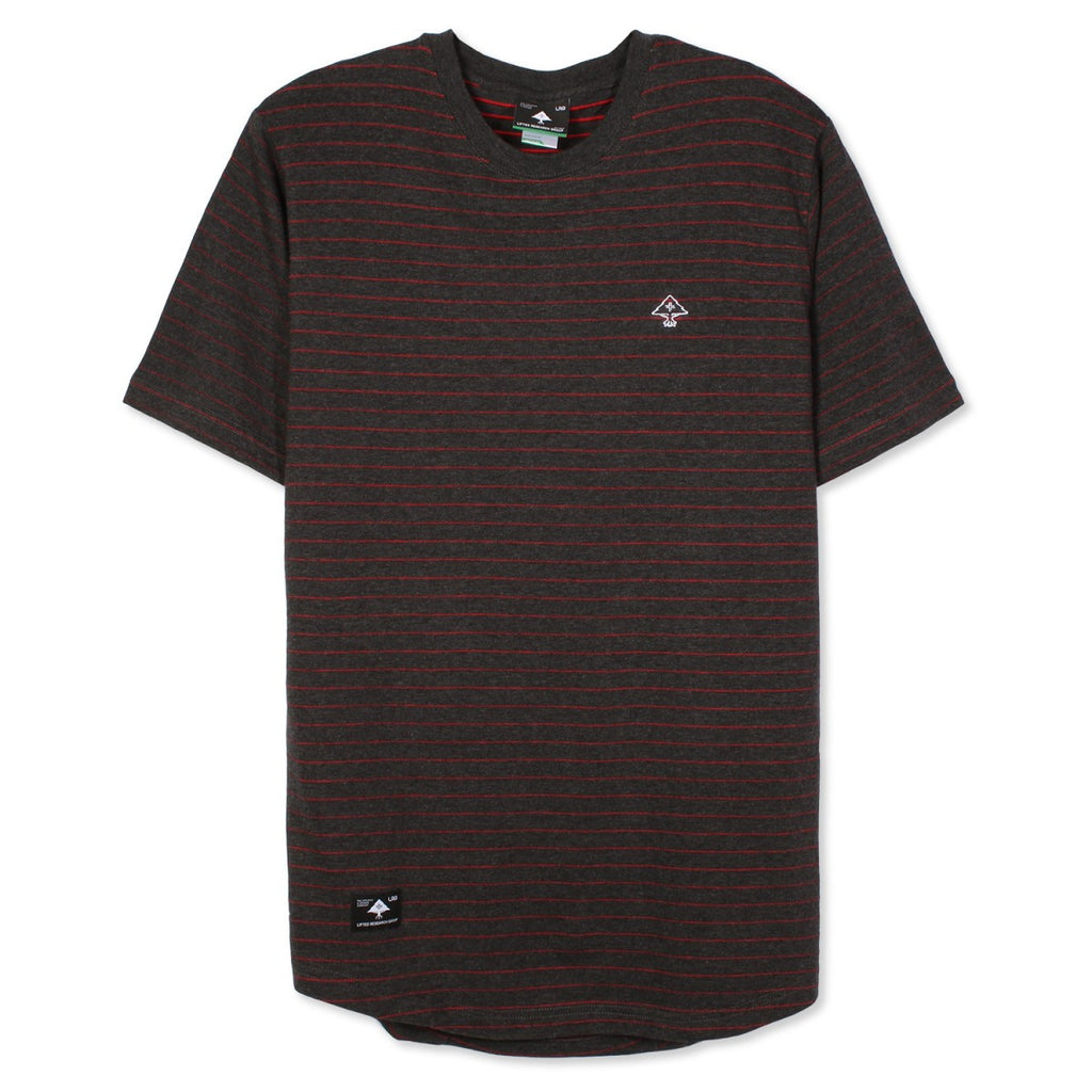 LRG ROOTS FOUNDATION SCOOP TEE BLACK