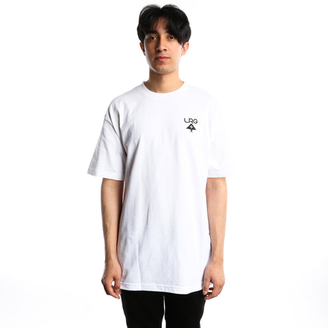 LRG Logo Plus Tee - White
