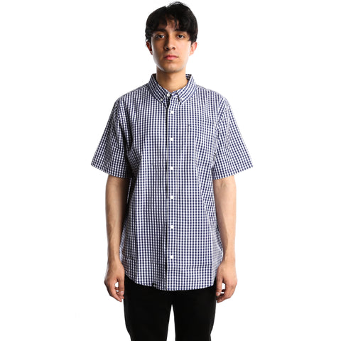 LRG Lifted Gingham Short Sleeve Woven - Patriot Blue