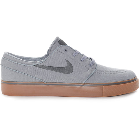 Nike SB Janoski Canvas - Cool Grey/Black/Gum Medium Brown/Anthracite