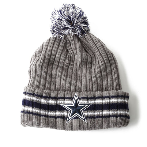 Dallas Cowboys Johnny Beanie - Charcoal