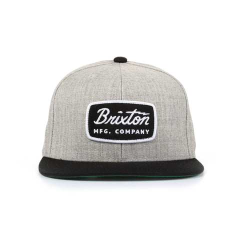Brixton Jolt Snapback - Light Heather Gray