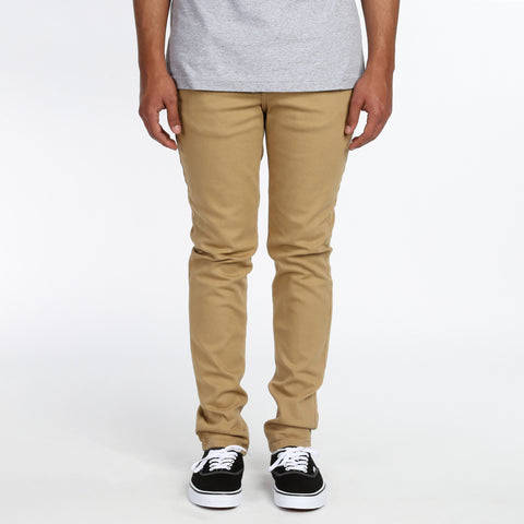 Rustic Dime Skinny Fit Jeans - Khaki