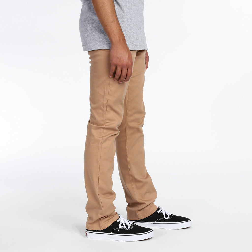 Rustic Dime Slim Fit Chino Pants - Khaki