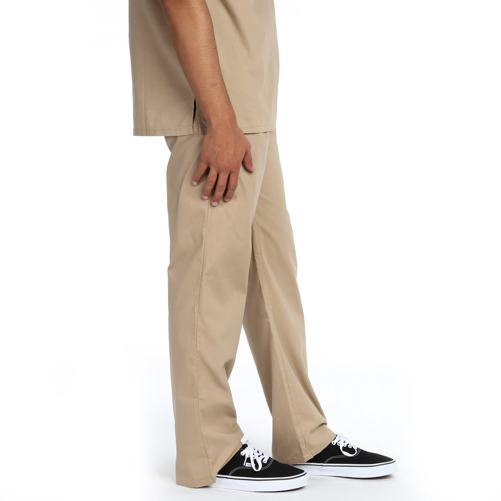 Dickies Unisex Drawstring Scrub Pant - Khaki
