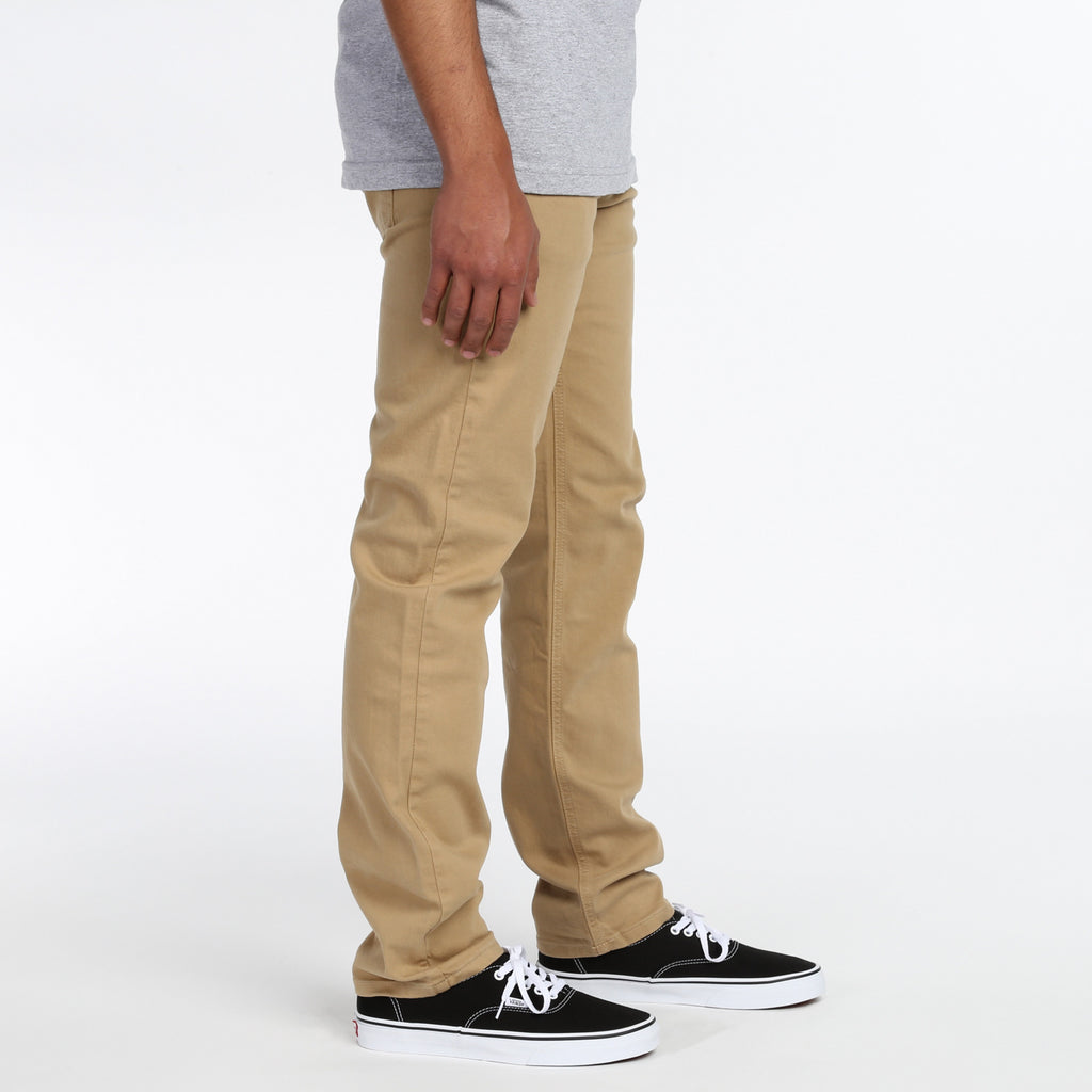 Rustic Dime Slim Fit Jeans - Khaki