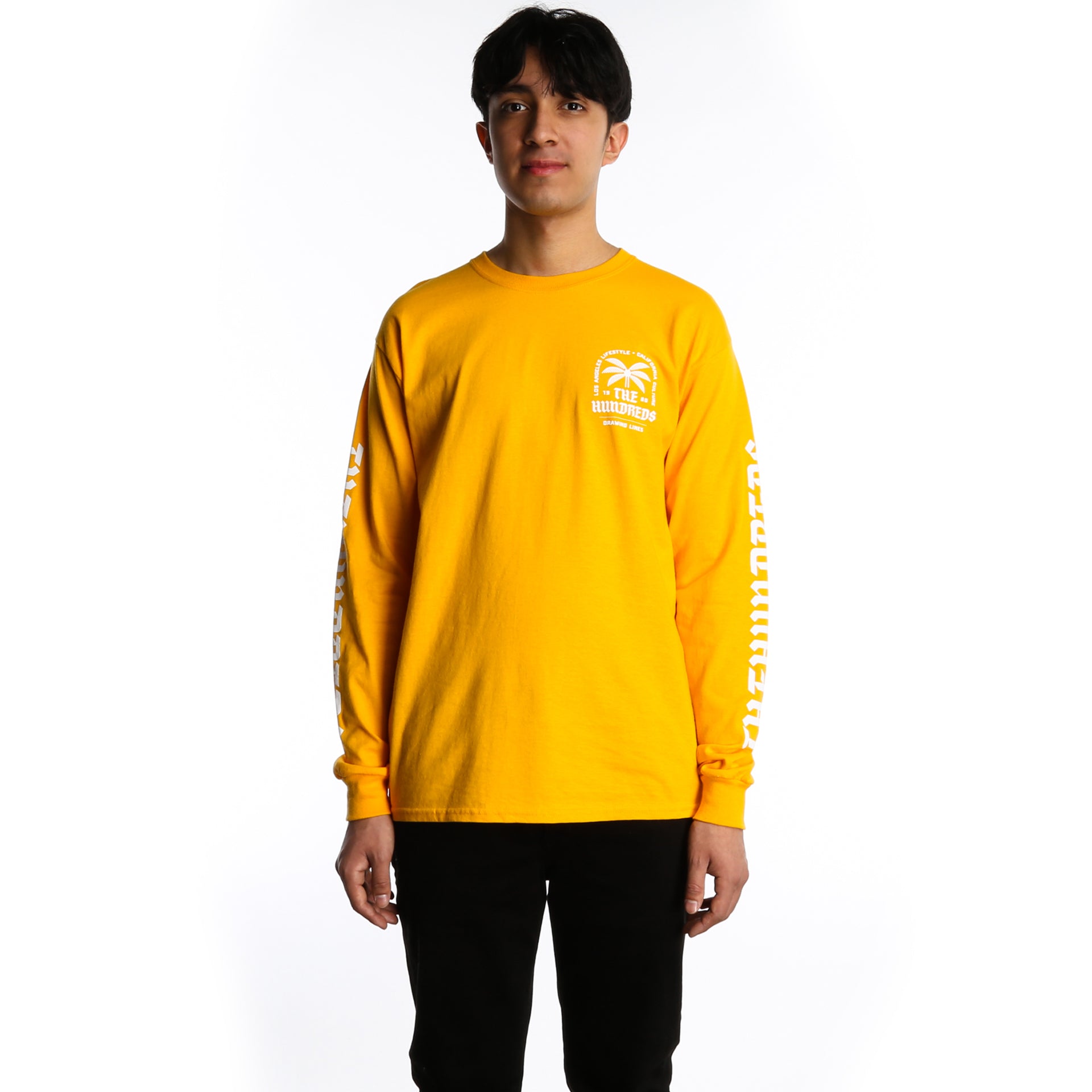 The hundreds long top sleeve t shirt