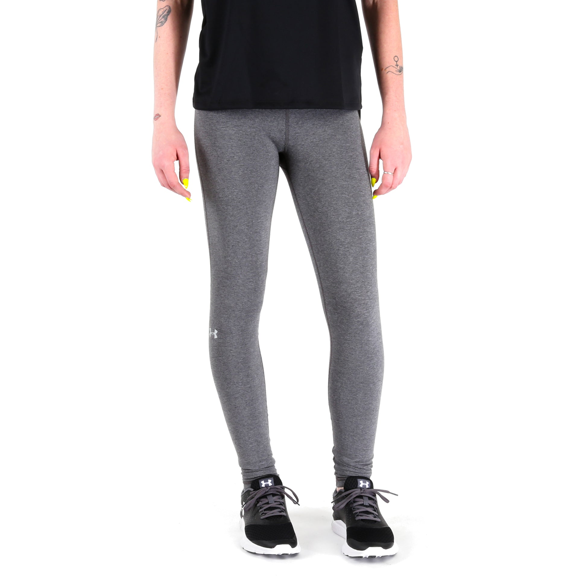 Under Armour Favorite Leggings - Carbon Heather/Graphite - New Star