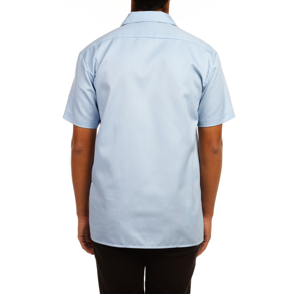 Dickies Mens S/S Work Shirt - Light Blue