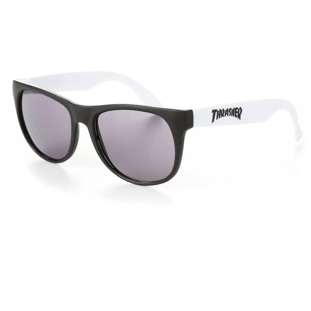 Thrasher Logo Sunglasses - White