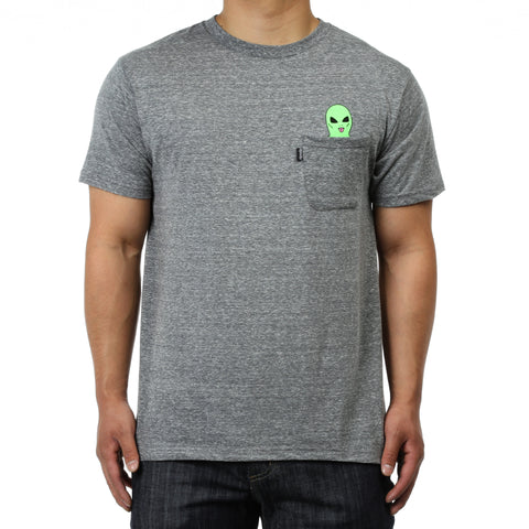 RipNDip Lord Alien pocket Tee - Gray