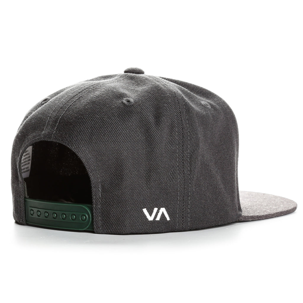 RVCA Twill Snapback III Hat - Charcoal