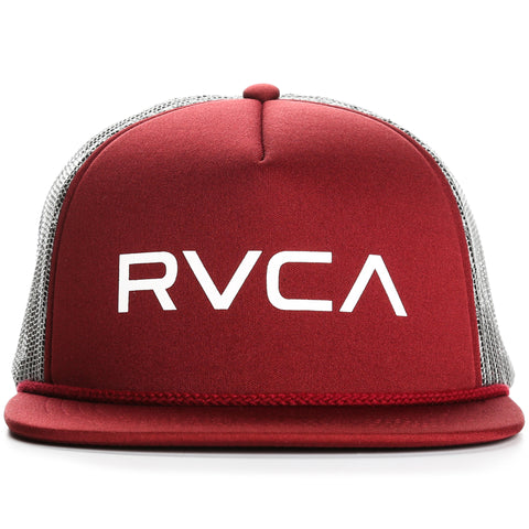 RVCA Foamy Trucker Hat - Red/Grey