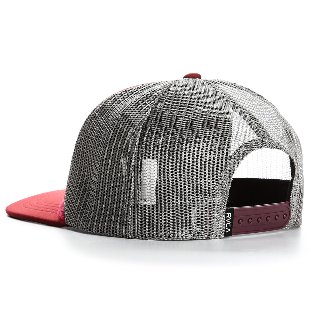 RVCA Foamy Trucker Hat - Red/Grey