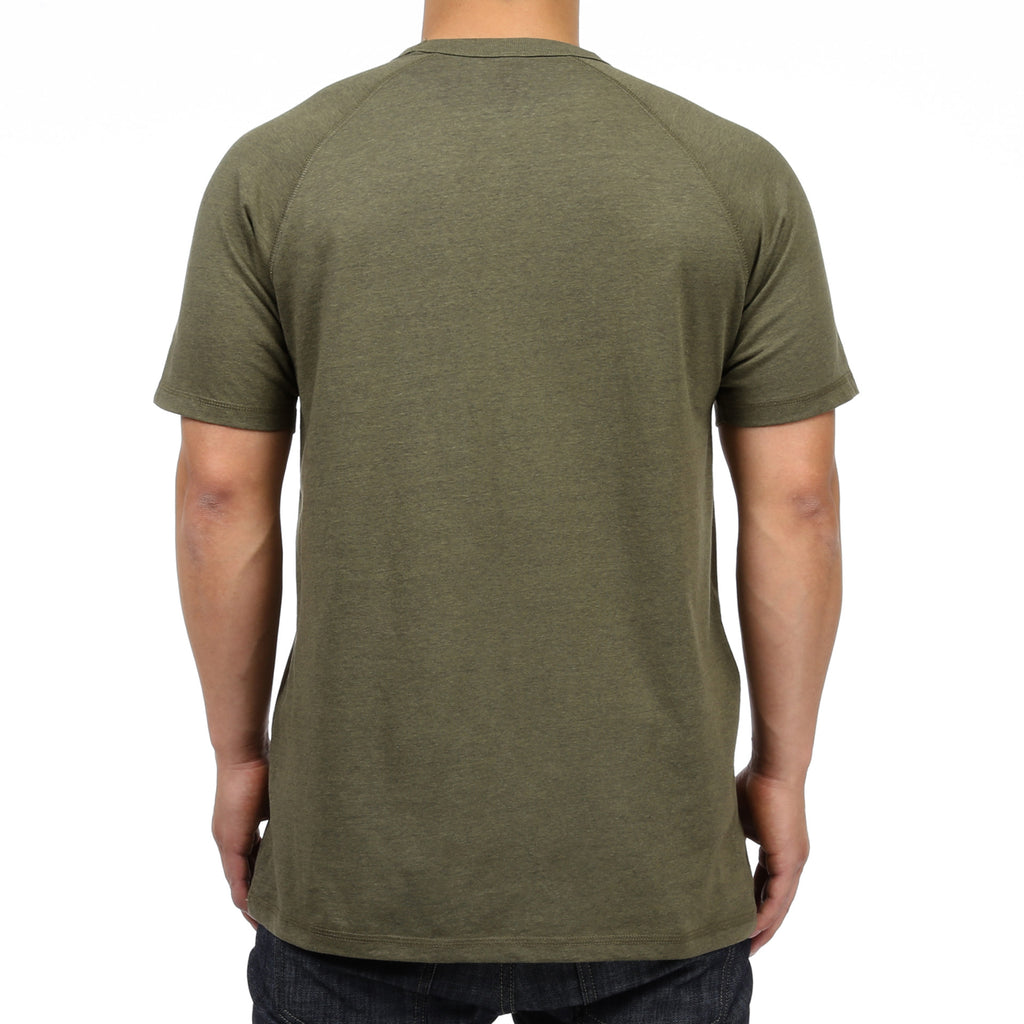 New Star Raglan S/S Tee - Military Green