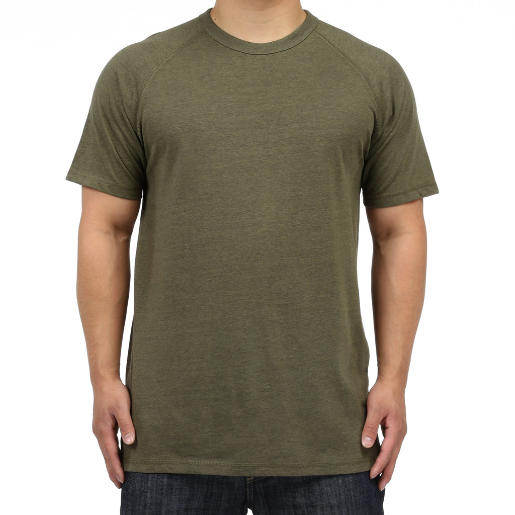 New Star Raglan S/S Tee - Military Green