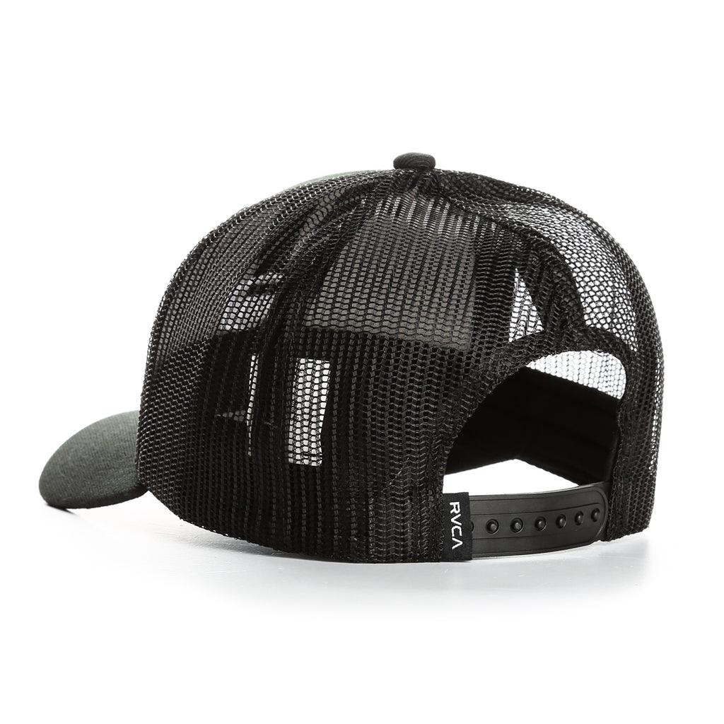RVCA Hex Curve Trucker Hat - Black