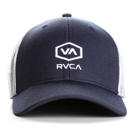 RVCA Hex Curve Trucker Hat - Navy