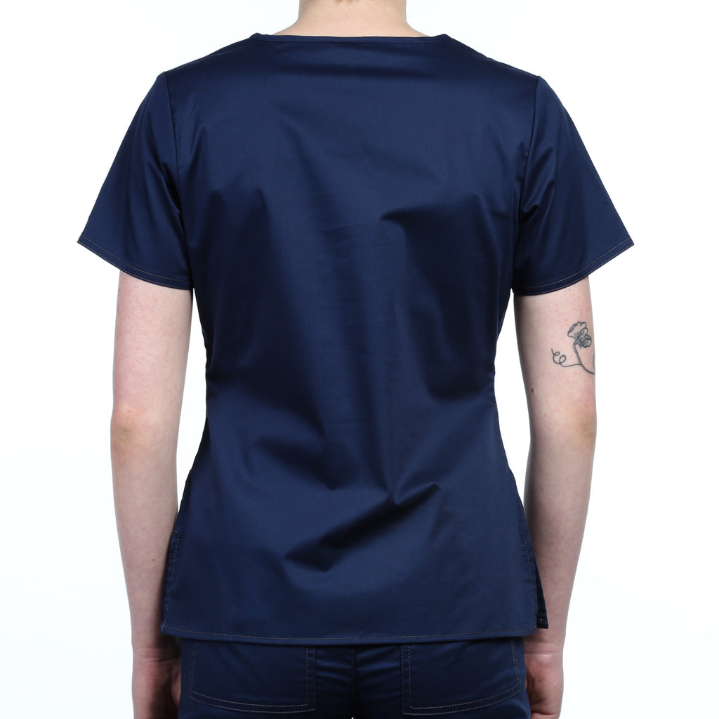 Dickies "Youtility" Jr. Fit V-Neck Top - Navy