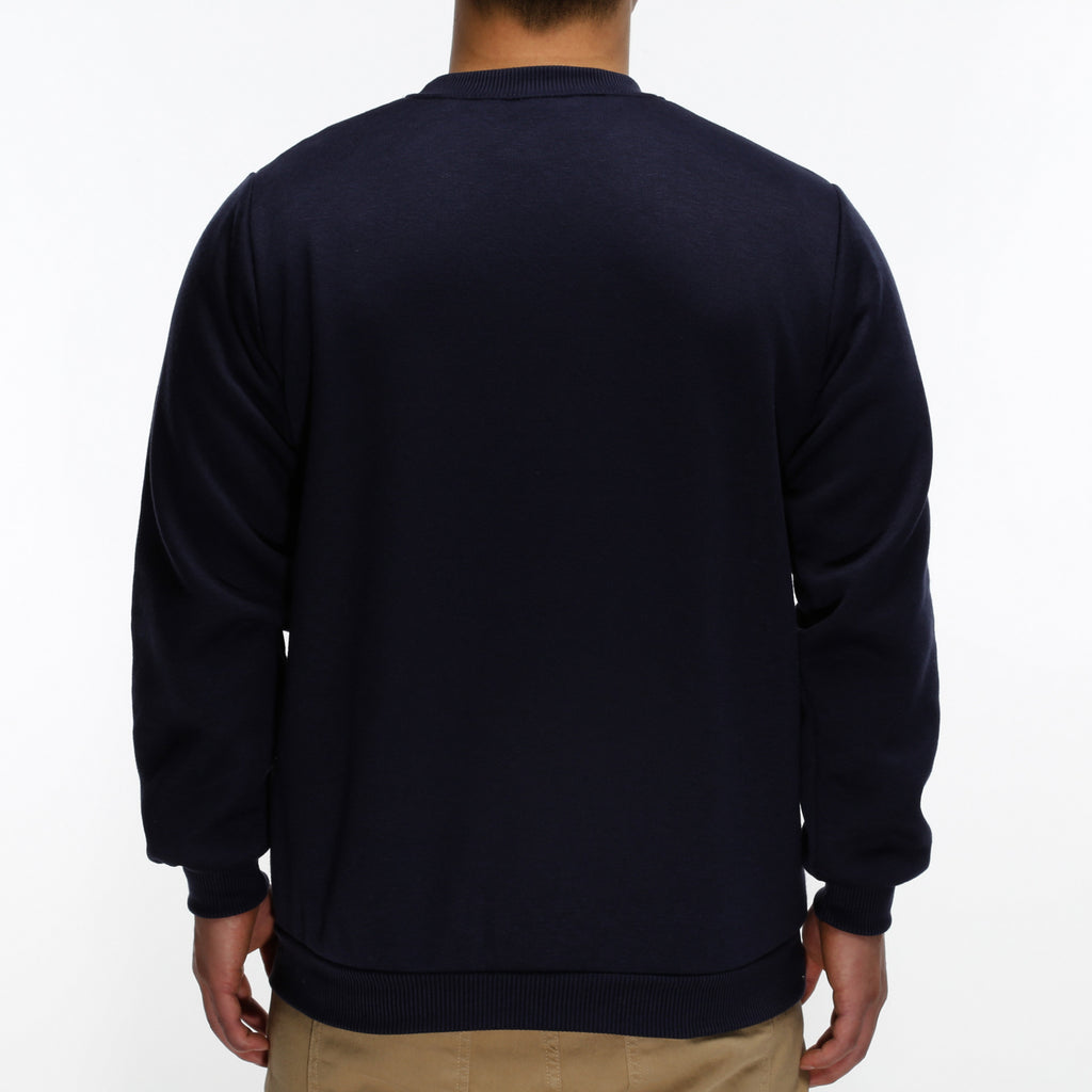 LA Speedy Crewneck Sweater - Navy