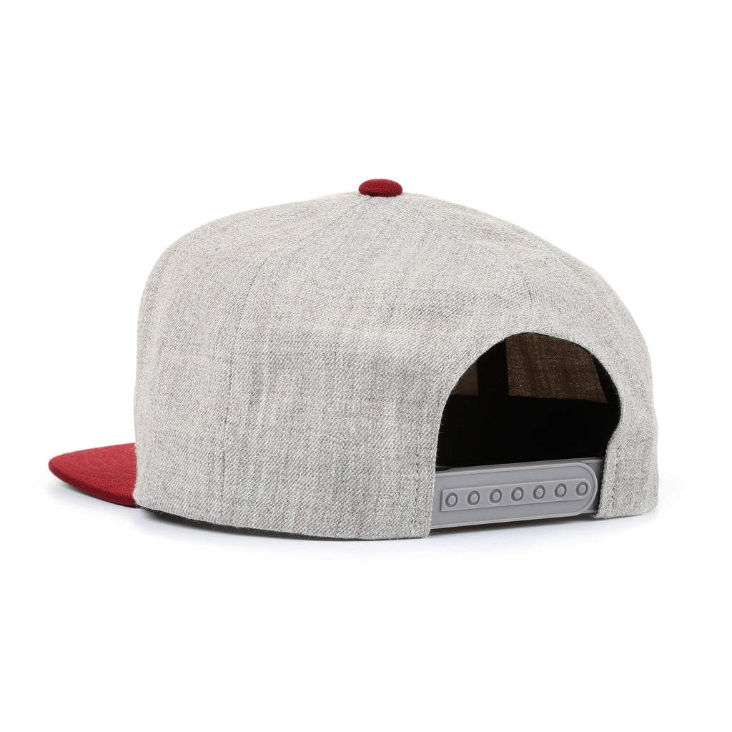 Brixton Newell Snapback - Light Heather Gray