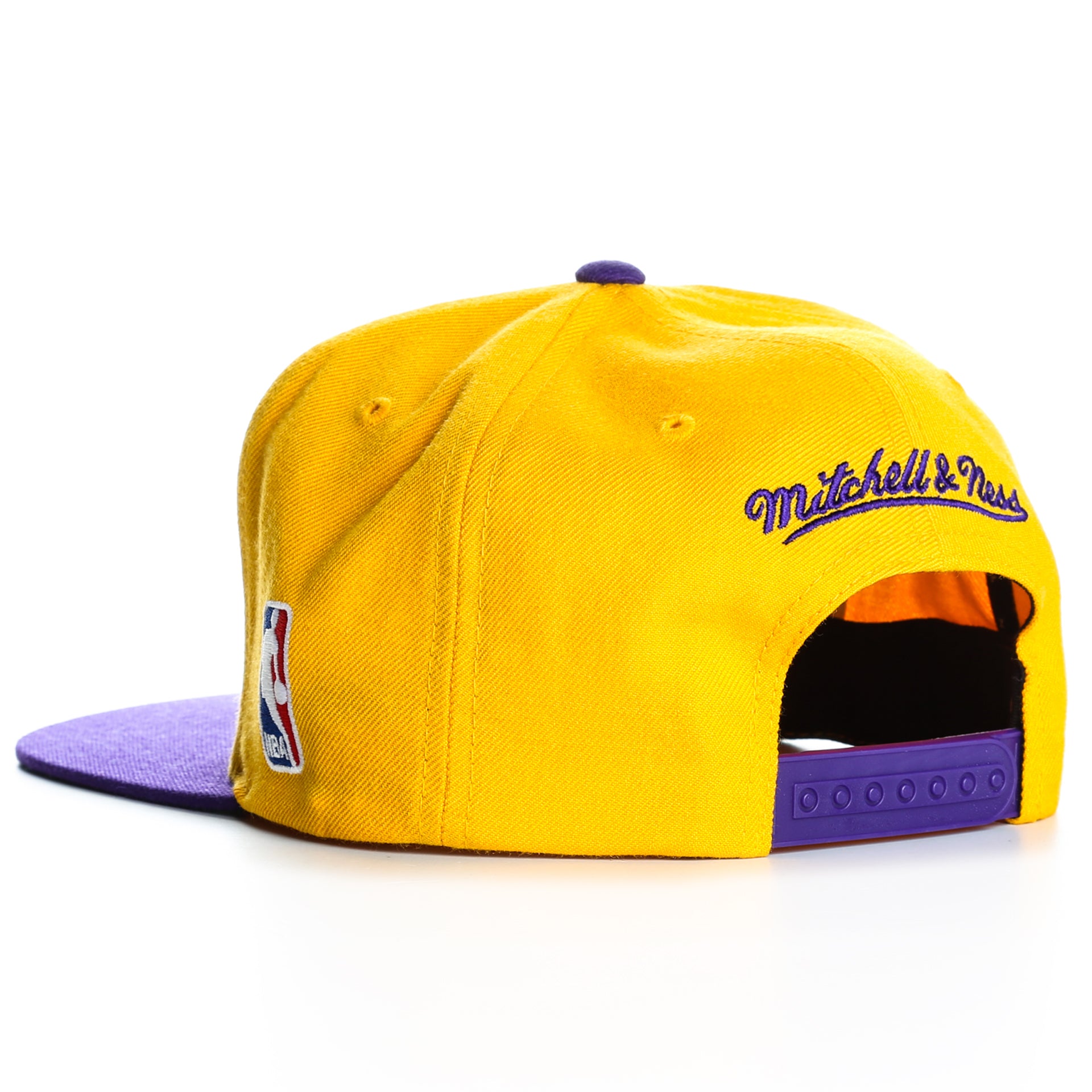 Mitchell & Ness Los Angeles Lakers Snapback Hat - Purple/Black/Yellow - LA  Lakers Cap for Men
