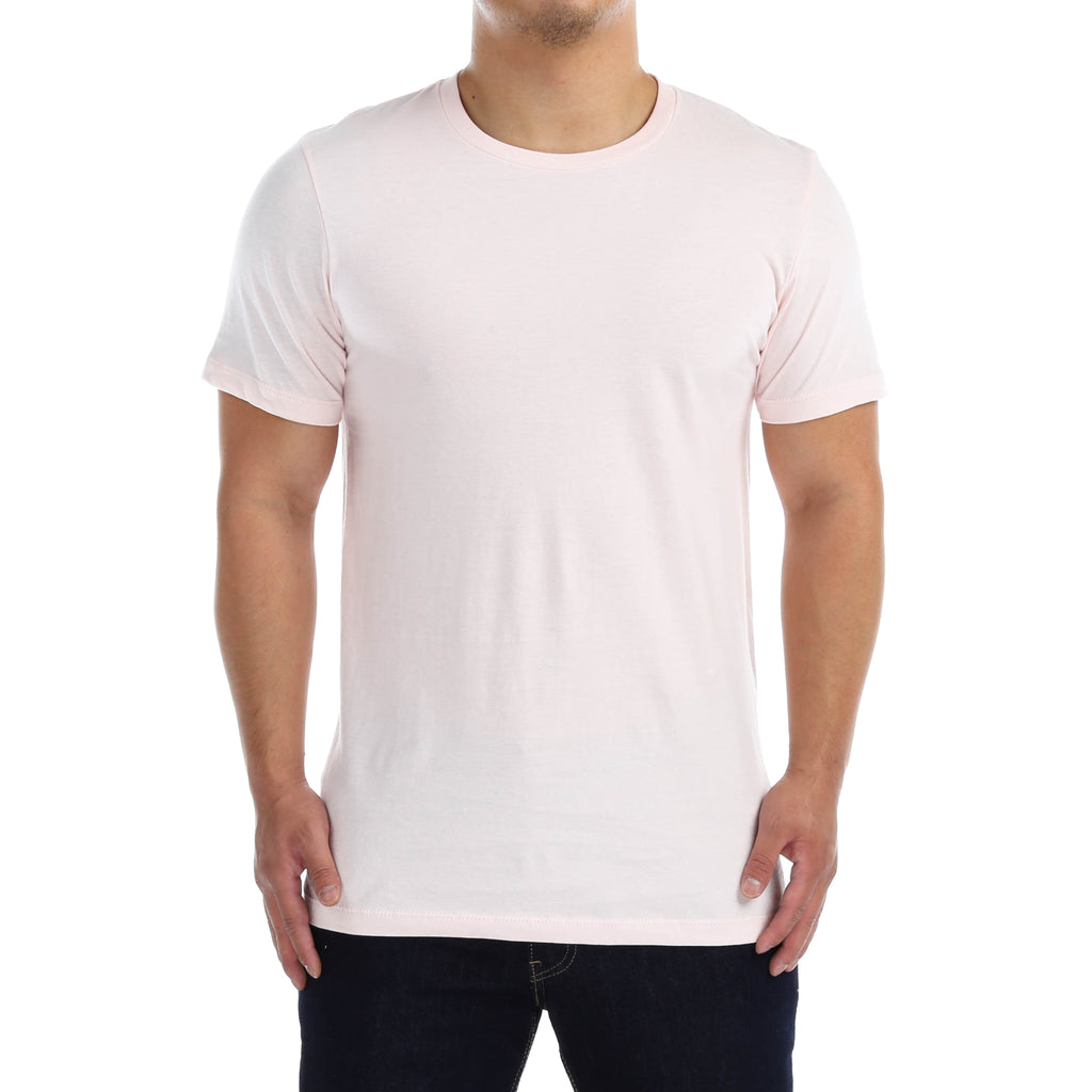 New Star Ultra Soft S/S Crew Tee - Light Pink