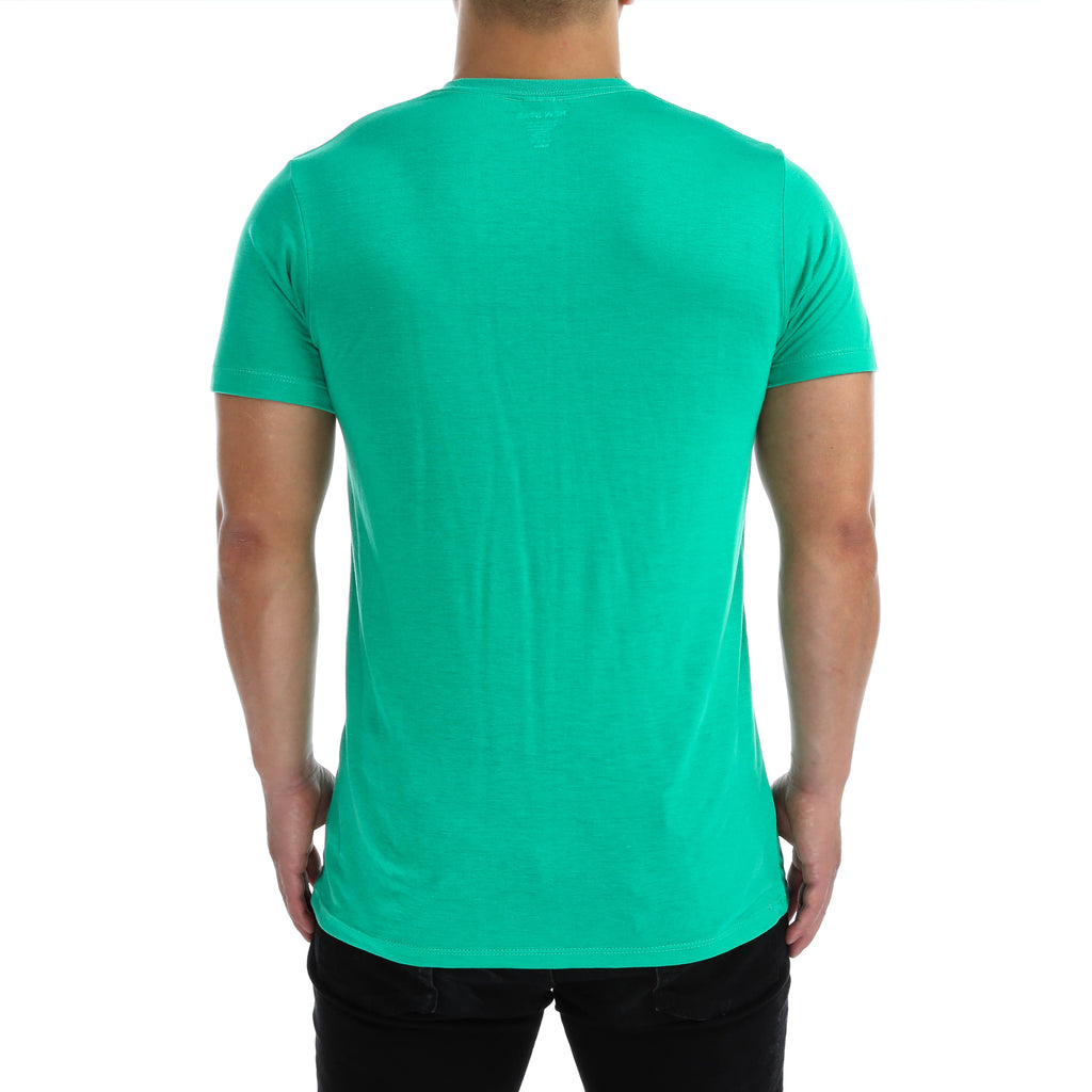 New Star Poly Rayon S/S Crew Tee - Shamrock