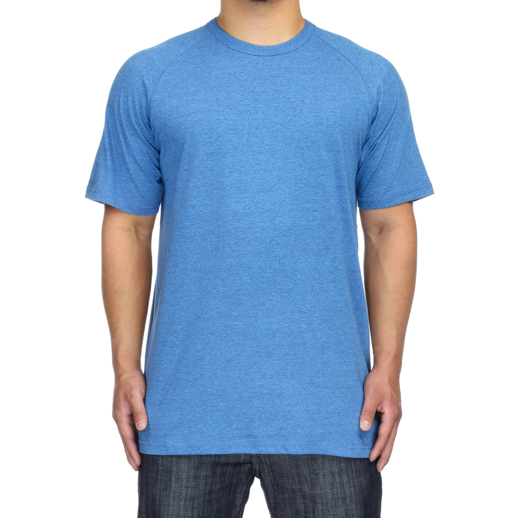 New Star Raglan S/S Tee - Denim Heather