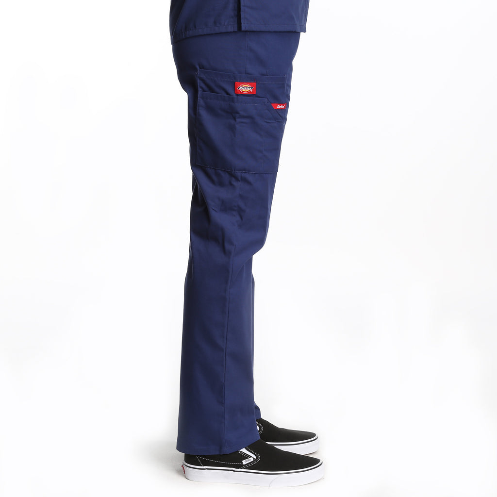 Dickies Natural Rise Elastic Scrub Pant - Navy