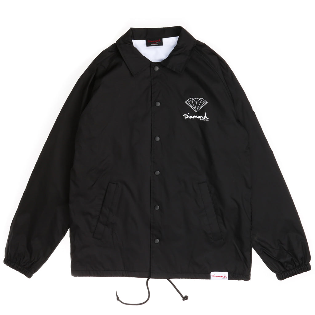 Diamond OG Sign H17 Coaches Jacket - Black