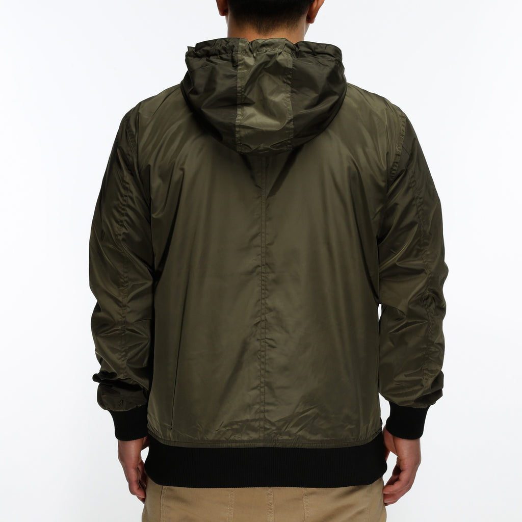 Shaka Windbreaker Jacket - Olive
