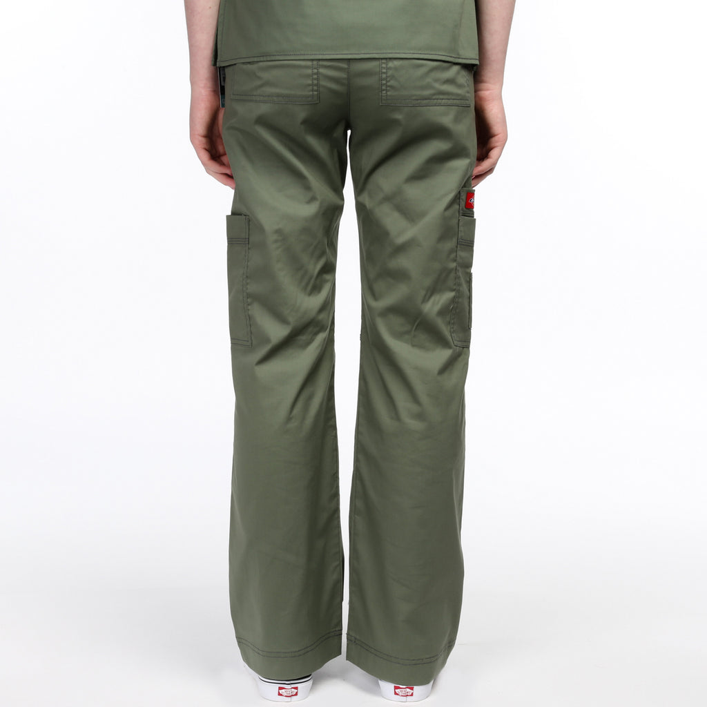 Dickies Jr. Fit Low-Rise Drawstring Cargo Pant - Olive